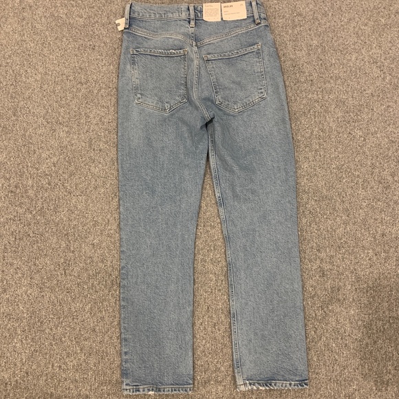 NWT Agolde Riley Straight Crop Jeans - Picture 5 of 7
